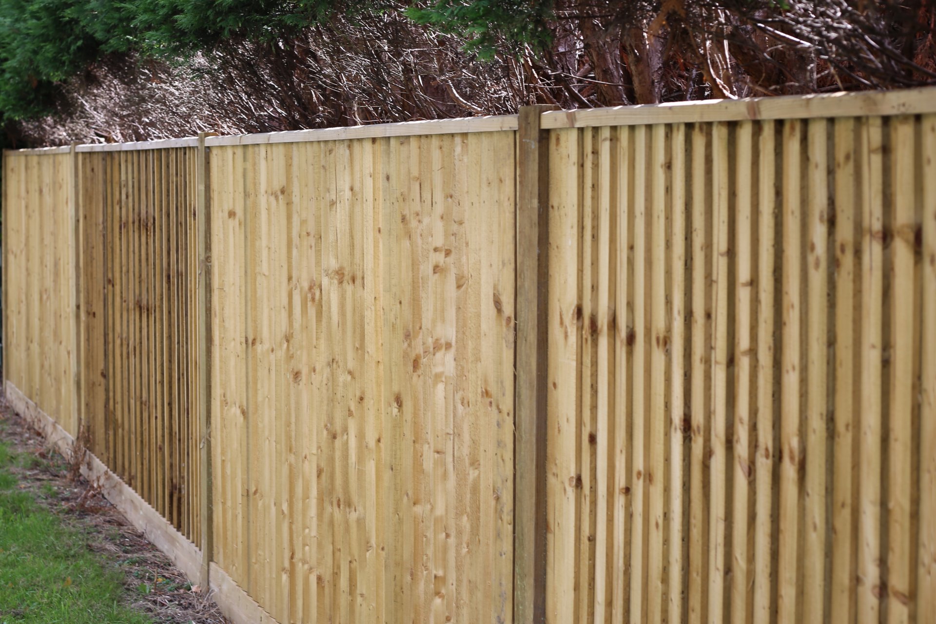 Plain Tanalised Fencing Installers South Oxhey